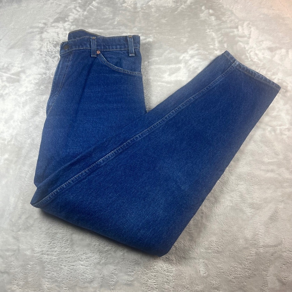 Levi's Men's 36x34 Jeans Blue 550 Relaxed Fit Orange Tab Made in USA Vintage